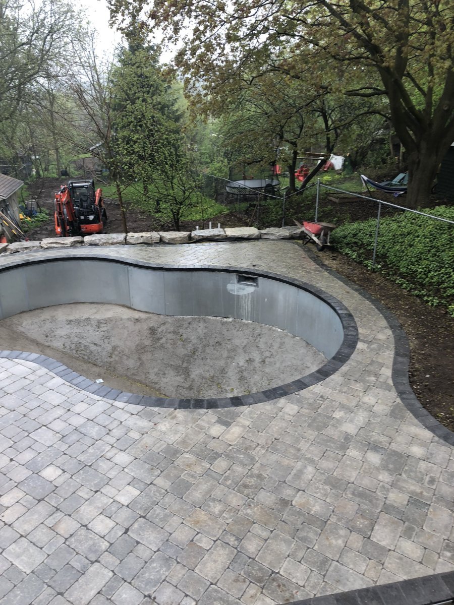 Custom Pool Deck Construction